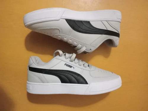 Scarpe da ginnastica Puma Caven bianche e verdi taglia 6