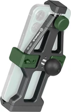 FANAUE Aluminum Motorcycle Phone Holder with 1" Ball Head Adapter Compatible wit