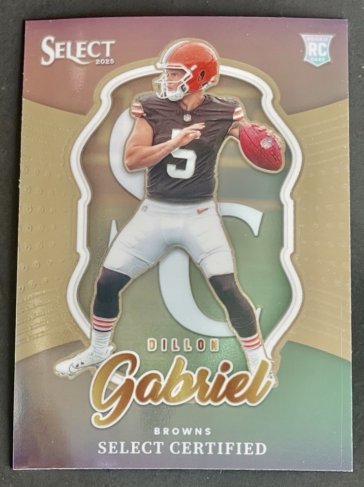 2025 Panini Select Dillon Gabriel Rookie Certified RC #11 Browns