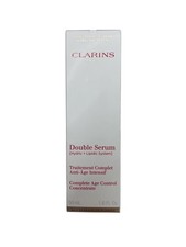 Clarins (6371) Double Serum (Hydric + Lipidic System) Age Control 50ml BRAND NEW