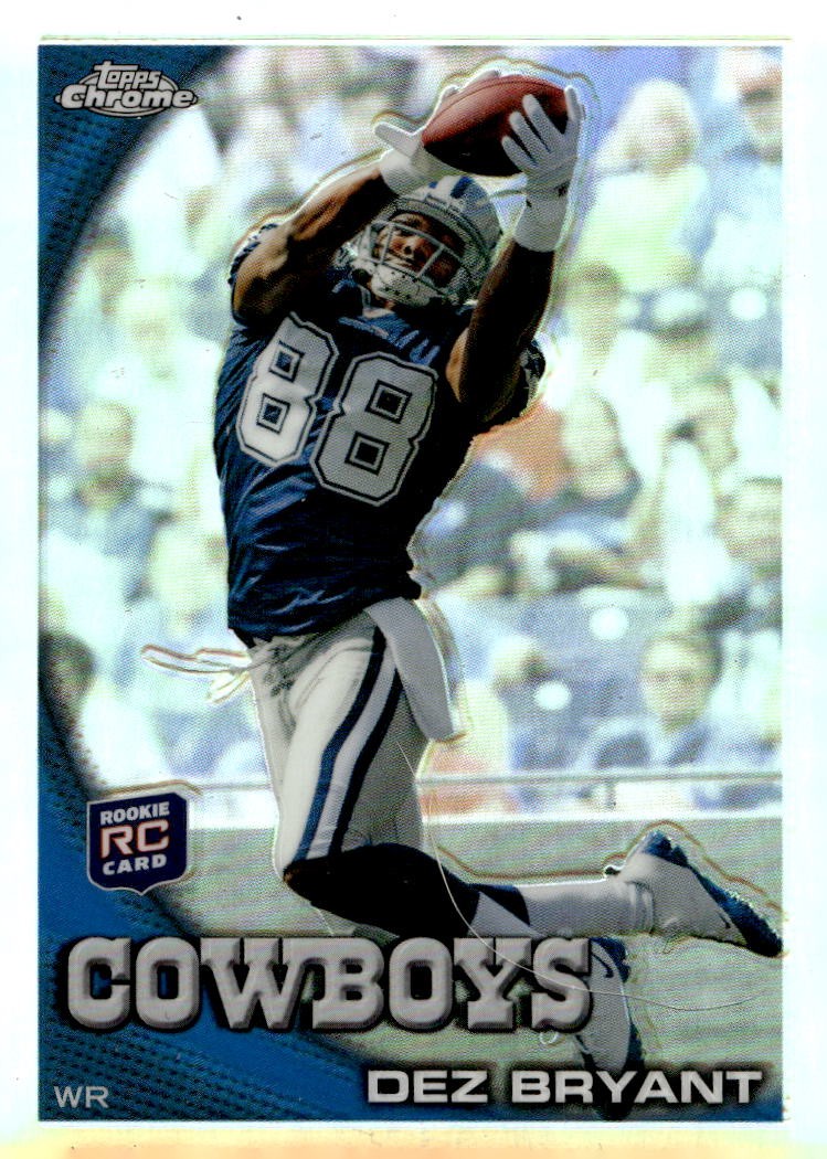 2010 Topps Chrome #C60 Dez Bryant Refractors Rookie RC