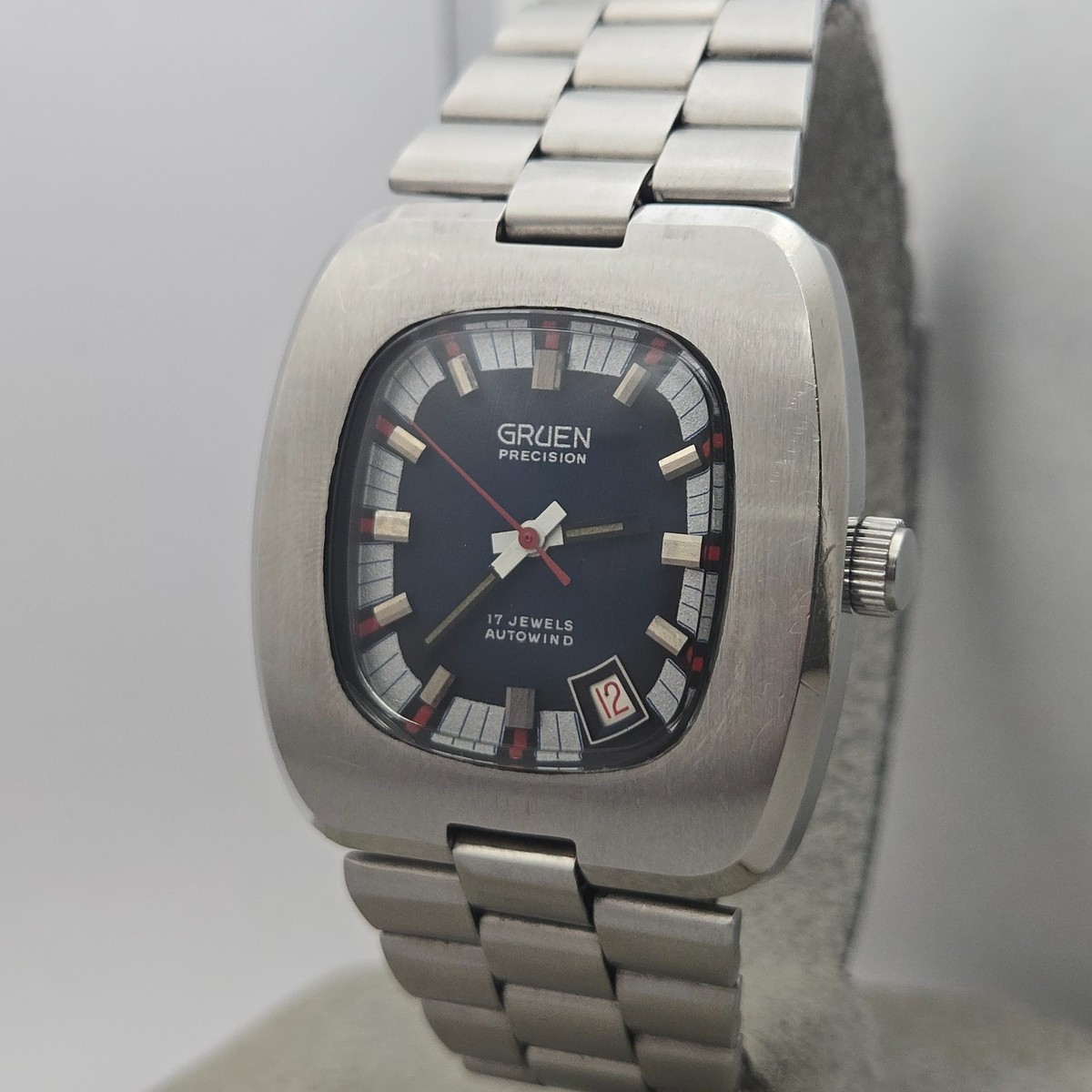 Vintage GRUEN Men\'s Automatic Watch CAL.730CA 17Jewels 1970 ?? Vintage GRUEN 730 CA 17Jewels men main image 3