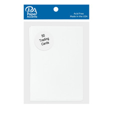 Trading Cards 2.5x3.5 65lb White 50pc
