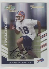 2007 Score Select Inscriptions /100 Jemalle Cornelius #319 Rookie Auto RC