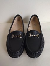 SAS Metro Comfort Leather Loafer Women's Black Size 6 1/2M