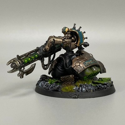 1 BEMALTER NECRON LOKHUST SCHWERER ZERSTÖRER WARHAMMER 40K 40.000 NECRONS XENOS