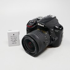 Nikon D D3400 24.2MP DSLR Camera Kit w/ AF VR DX 18-55mm Lens - READ DESCRIPT