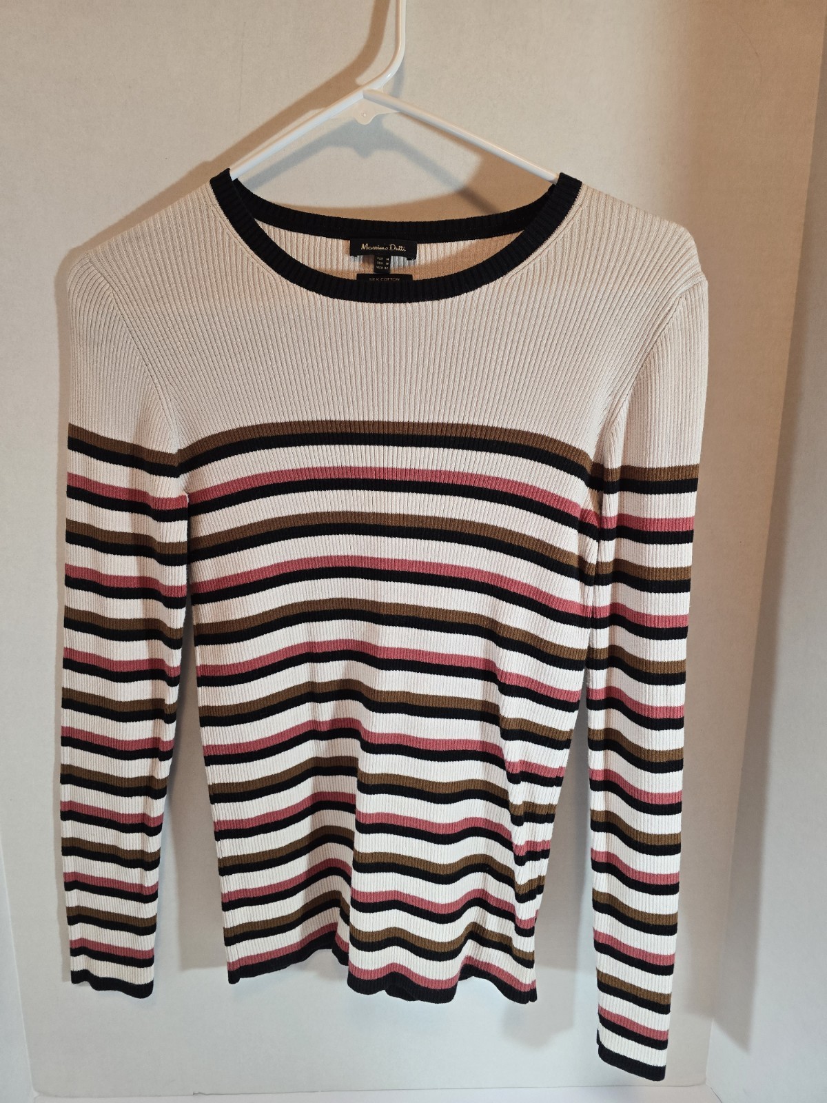 Massimo Dutti Women’s M Silk Cotton Sweater