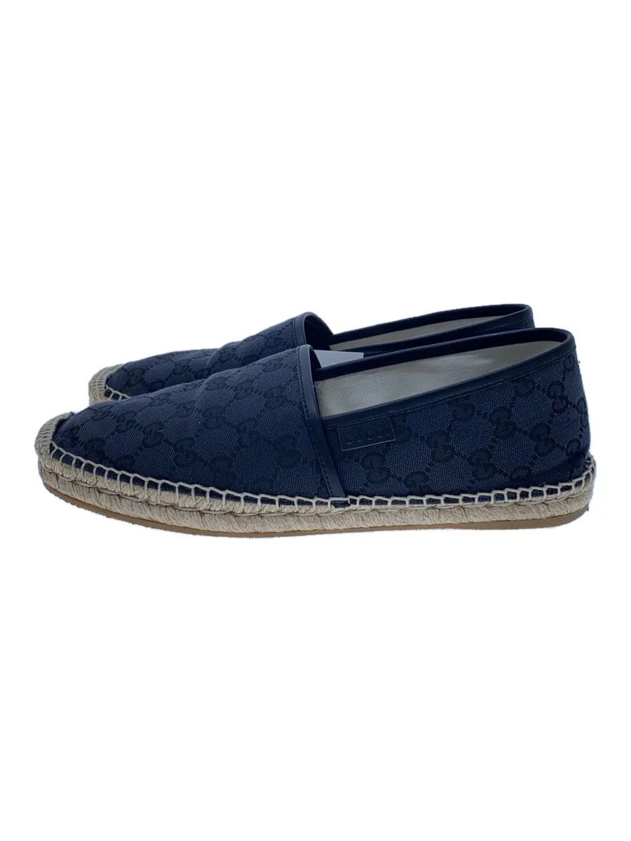 Gucci Homme GG Toile Espadrilles Marine 10,5 US Chaussures d'été Occasion
