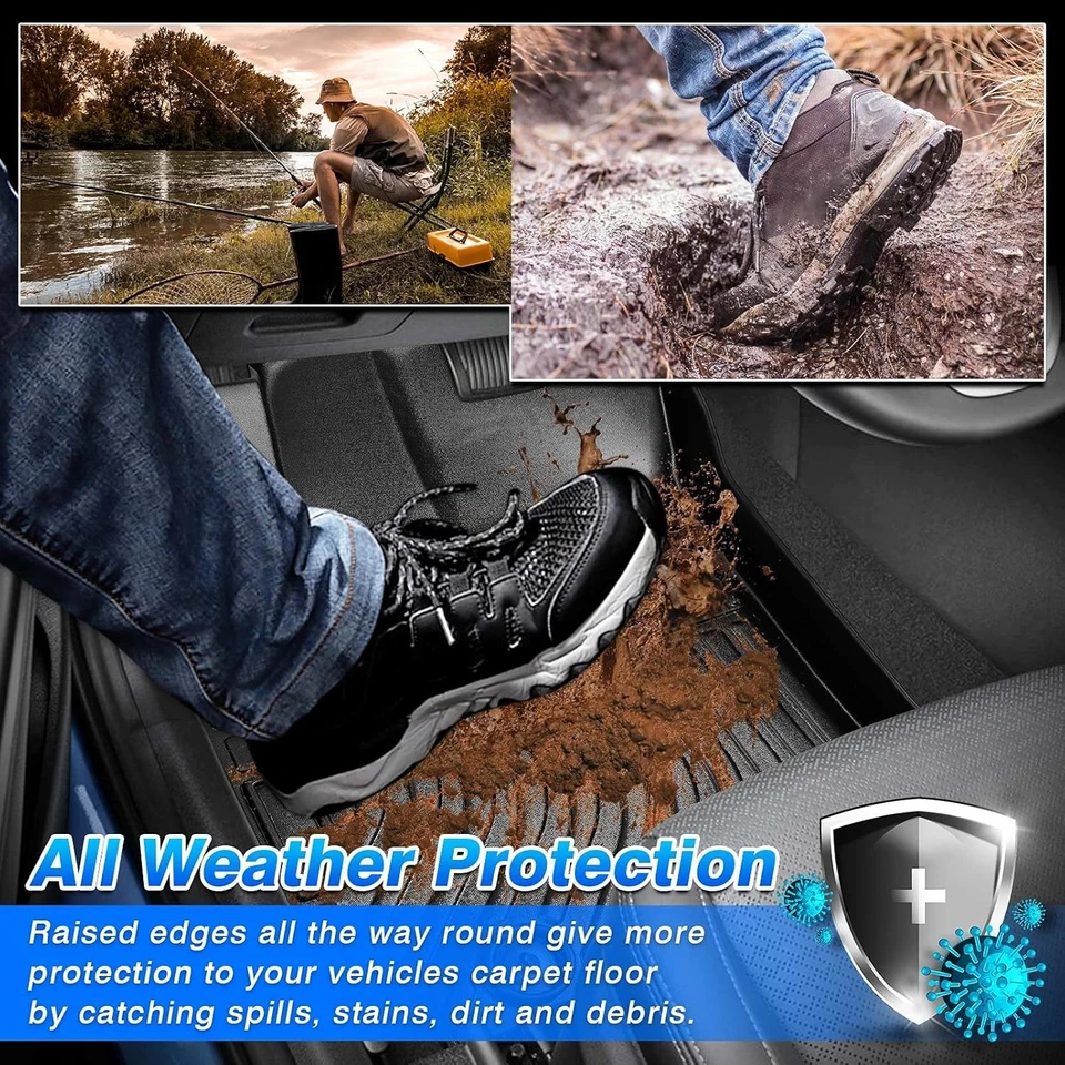 Cartist ajuste personalizado para Chevy Equinox/GMC Terrain Denali 2012-2017, negro Foto 3 de 4