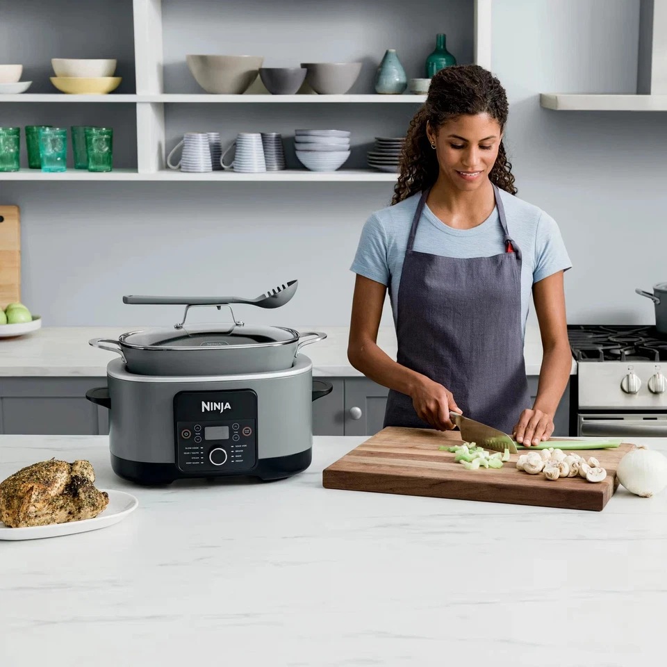 Ninja - Foodi PossibleCooker PRO, 8,5 qt Multi-Cooker - Cinza sal marinho - Imagem 4 de 4