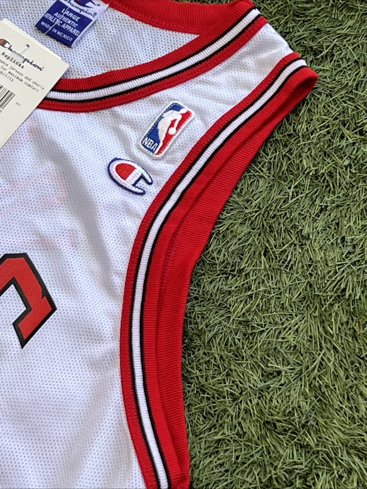 Camiseta deportiva vintage campeón Chicago Bulls Michael Jordan juvenil talla 44 réplica Foto 4 de 4
