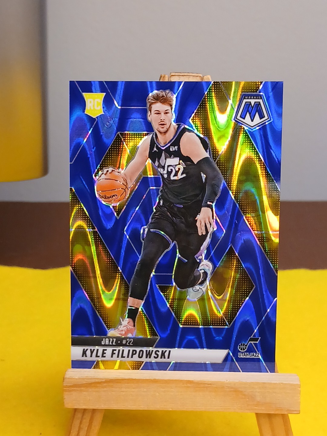 Kyle Filipowski 2024-25 Mosaic Rookie Blue Seismic Prizm SP/149 #231 RC Jazz 🔥
