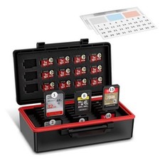 36 Slots SD MSD Memory Card Case Holder Water-Resistant for 21 SD 15 Micro SD