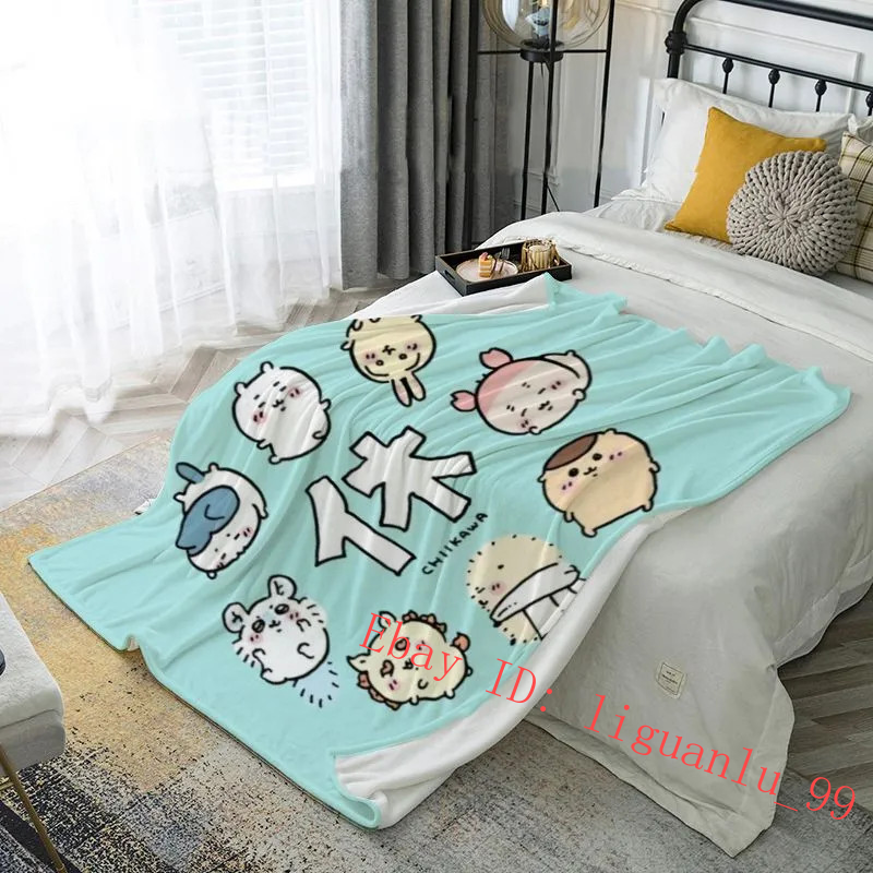 Chiikawa Usagi Hachiwarem Nap Blanket Prints Towel Blanket 100