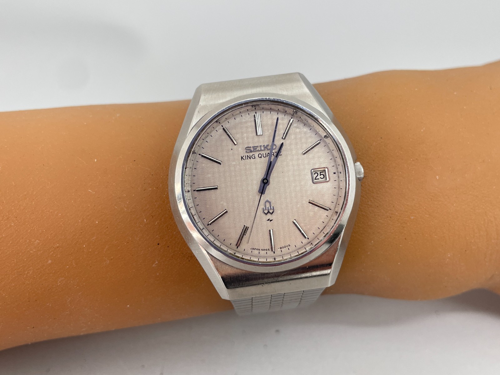 SEIKO KING QUARTZ　5855-8000 メンズ 腕時計 不動品 SEIKO King Quartz 5855-8000 [US Stock] Vintage 1977 M… - Gem