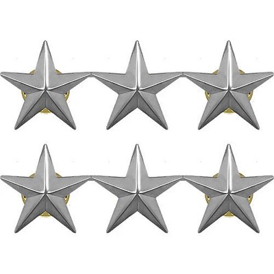 Navy Collar Device: Vice Admiral three star