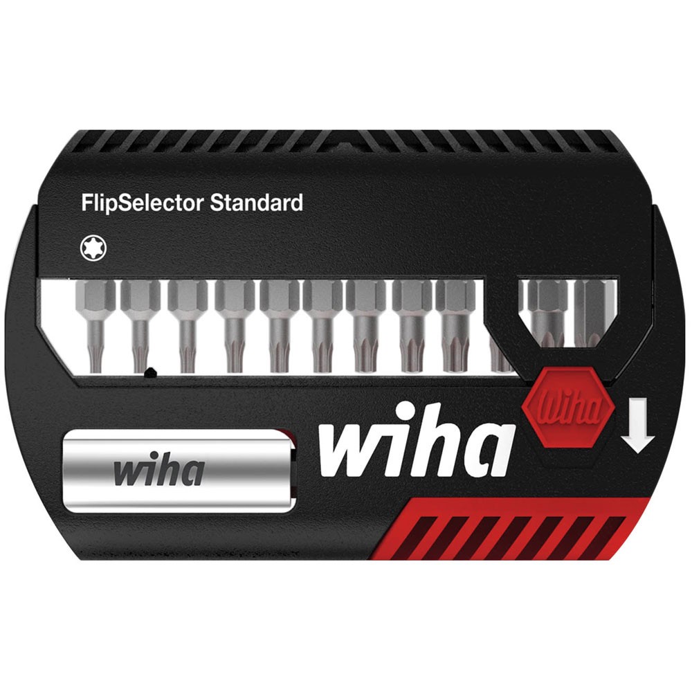 Wiha FlipSelector TORX® Bit Set, 13 Piece