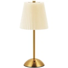 Cordless Rechargeable Table Lamp 3-Color Dimmable Touch Control, 3000mAh Batt...