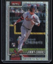 #73 2026 Topps Jimmy Crooks Sandglitter Rookie RC St. Louis Cardinals