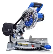 KOBALT Compact 7-1/4” 10Amp Single Bevel Sliding Compound Corded Miter Saw NEW