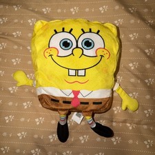 SPONGEBOB SQUAREPANTS 12in Plush Toy Nickelodeon Cartoon Viacom