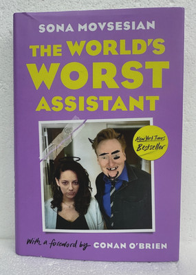 The World's Worst Assistant by Sona Movsesian 2022 HB/DJ with Conan O'Brien
