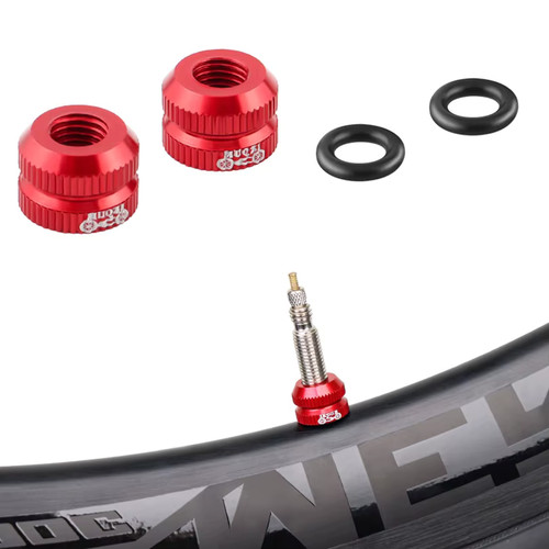 1-8pcs MTB Bike Tubeless Presta Valve Nut Bicycle Tire Repair Cap Accessory - Picture 2 of 20