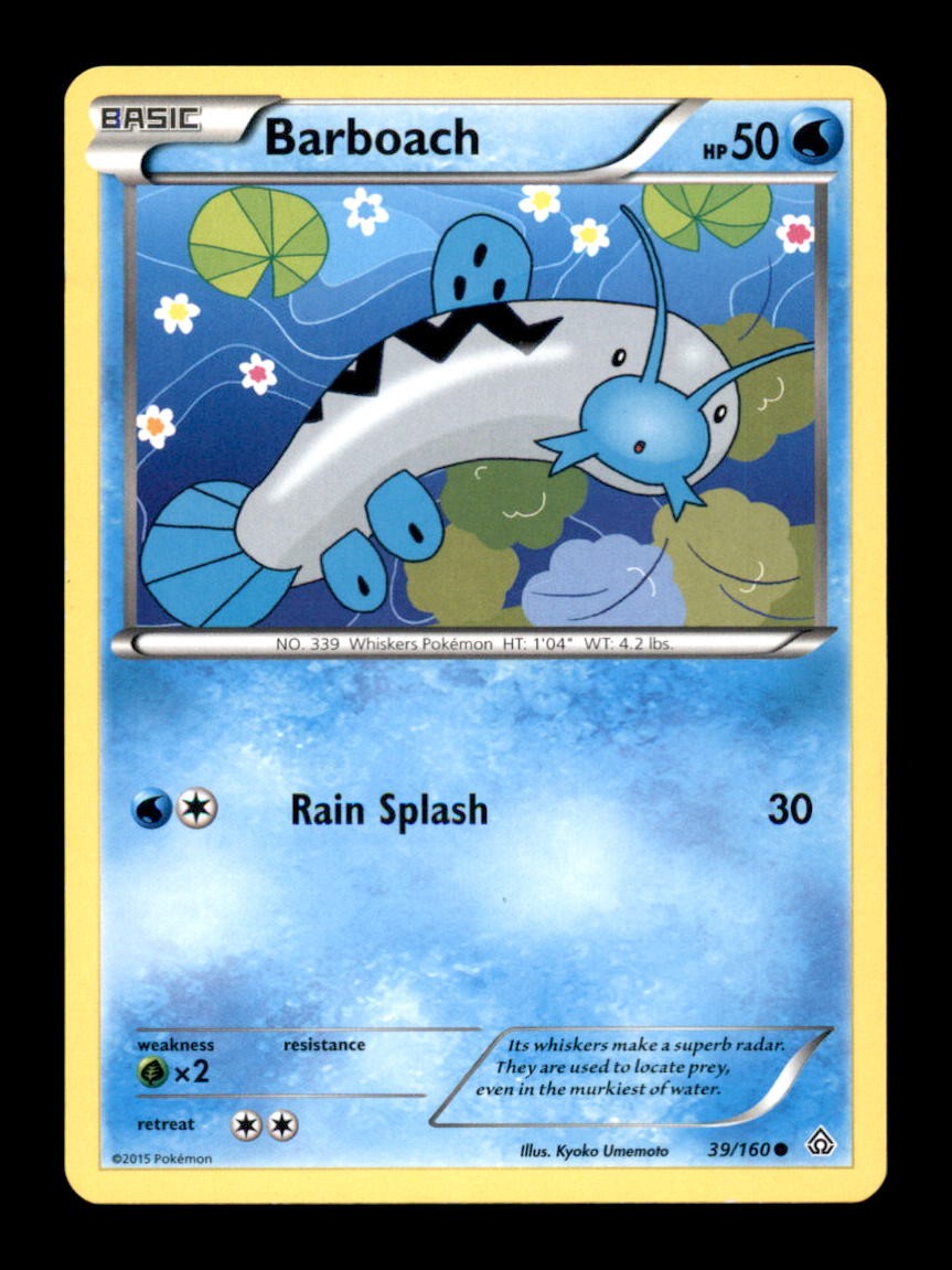 BARBOACH 39/160 C PRIMAL CLASH POKEMON LP