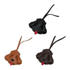Trendy Cartoon Dog Keychain PU Soft Texture Unique Gift Pet Enthusiasts