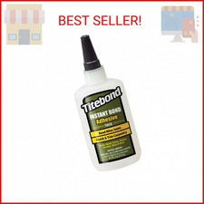 Titebond Instant Bond Thick Adhesive, 8-second Bond, Home Repair, Woodworking, C