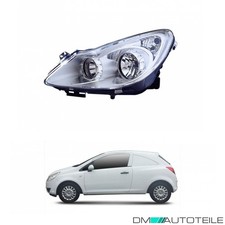 Hauptscheinwerfer Frontscheinwerfer links H7/H1 für Opel Corsa D (S07)