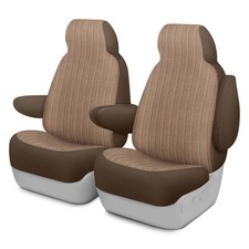 Dash Designs K035-a7-1-tbn Duramax Tweed 1st Row Brown Custom Seat Covers