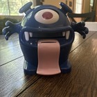 Talking Blue Cyclops Monster Piggy Bank Coin Bank – Electronic Sound Effects — photo 1