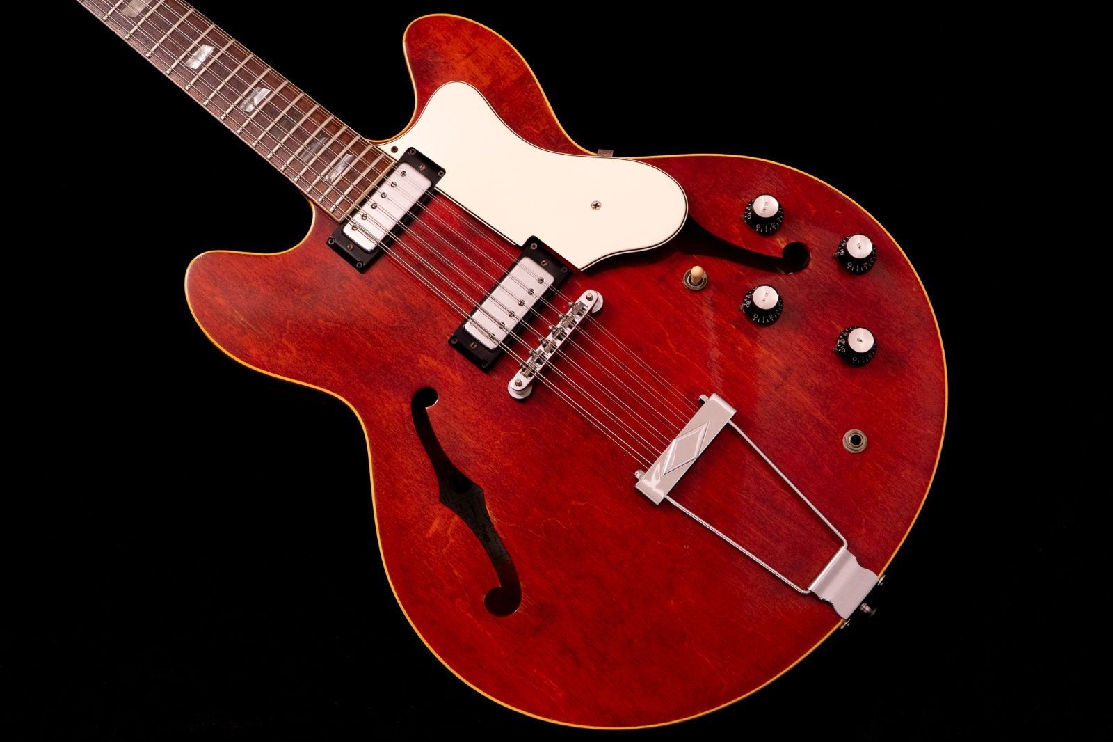 Epiphone Riviera 12-String Guitar Cherry Used 3.845kg Model E360TDC