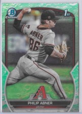 2023 Bowman Draft - Chrome 1st Philip Abner #BDC-165 Lunar Glow Refractor