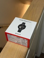 Brand New , Sealed, OnePlus Watch 3 - 43mm, Black Steel