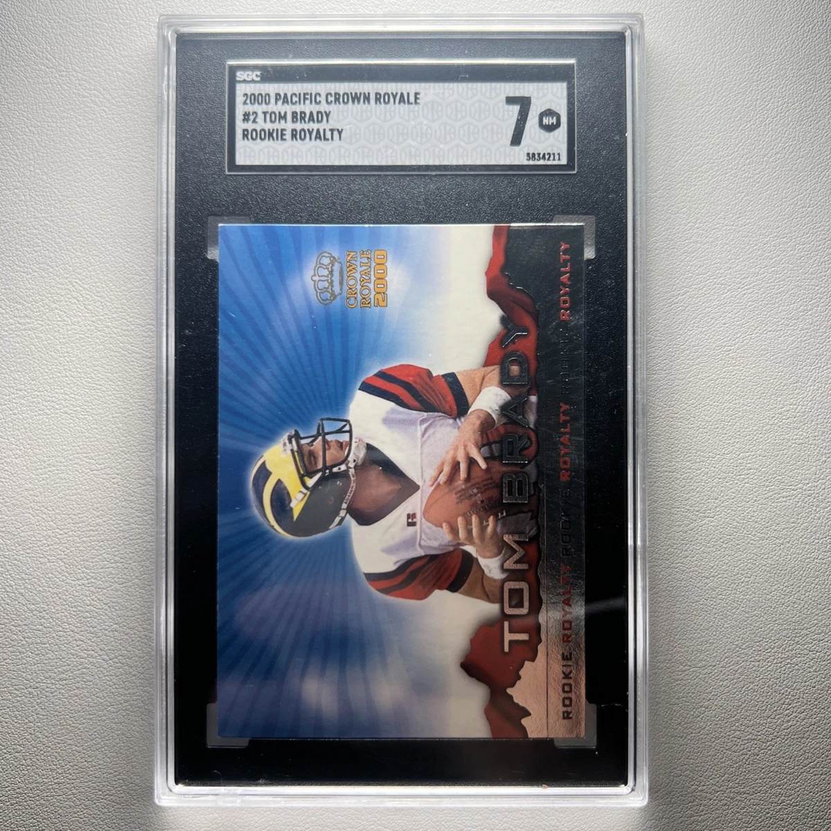 25+ Tom Brady Football Pacific Rookie Sports Trading Cards