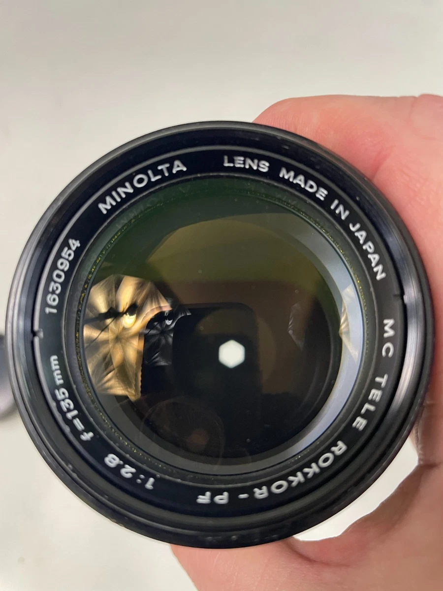 Minolta Rokkor PF 135mm Focal f/2.8 Camera Lenses for sale - eBay