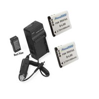 Two 2x Batteries + Charger For Sanyo Vpc-cg20 Vpc-cg21 Vpc-cg22 Vpc-cs1 Vpc-gh1 Two 2x Batteries + Charger For Sanyo Vpc-cg20 Vpc-cg21 Vpc-cg22 Vpc-cs1 Vpc-gh1