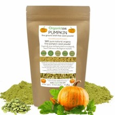 Organic Pumpkin Seeds Powder Fine Ground for Baking, Smoothies and other Recipes