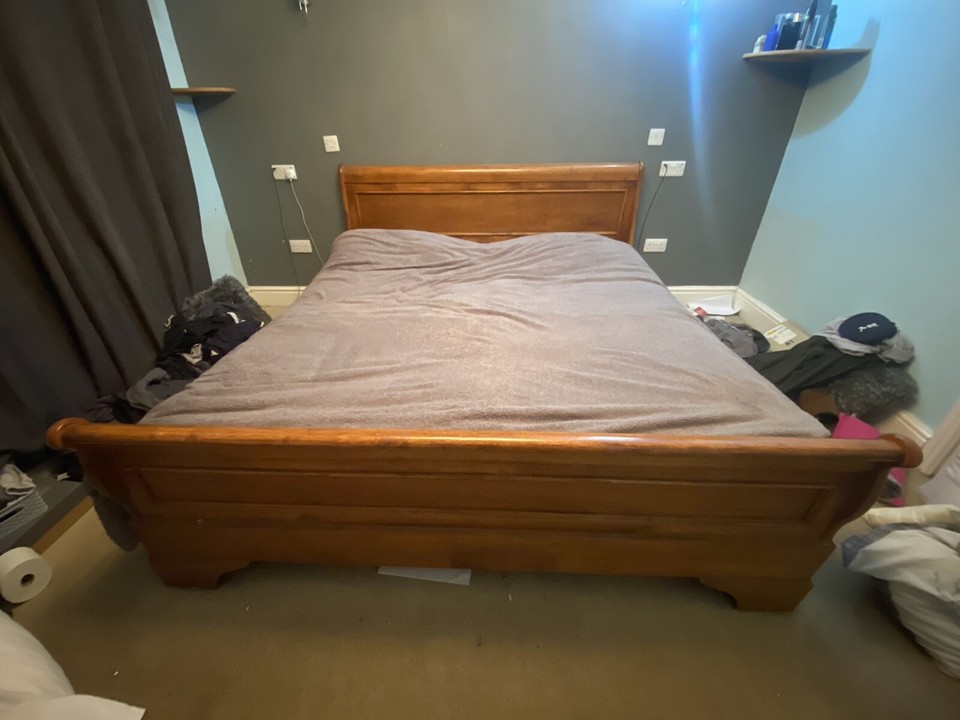 Wilson Gambier Super King Size Sleigh Bed Frame eBay
