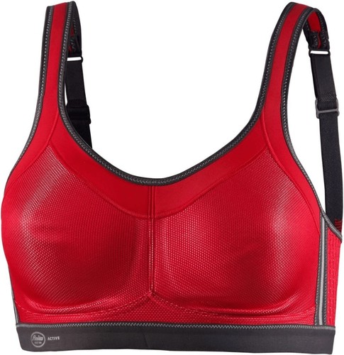 REGGISENO SPORTIVO ANITA 5529 MOMENTUM COPPA MORBIDA COLORE ROSSO TAGLIA 34C - Foto 11 di 12