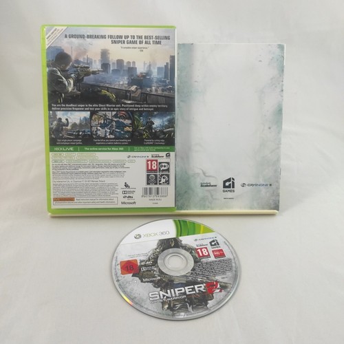 SNIPER 2 GHOST WARRIOR gioco Xbox 360 edizione limitata con manuale - Foto 2 di 2
