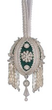 Cracker Box Christmas Ornament Kit Silver Baby Boobie Pine Green Golden Oldie