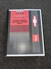 1995 Chevy C2500 K2500 Truck Wiring Diagram Service Manual Silverado Cheyenne