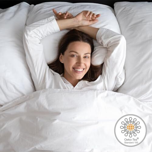 Duvet Cover Set King Size, 3 Pieces with 1 King (106'' x 90'') Solid