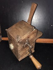 Italy Cheese Raper Machine Circa 1900 Wood Grattigia Cantoni
