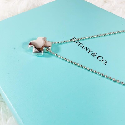 Tiffany & Co. Roman Cross Necklace 16