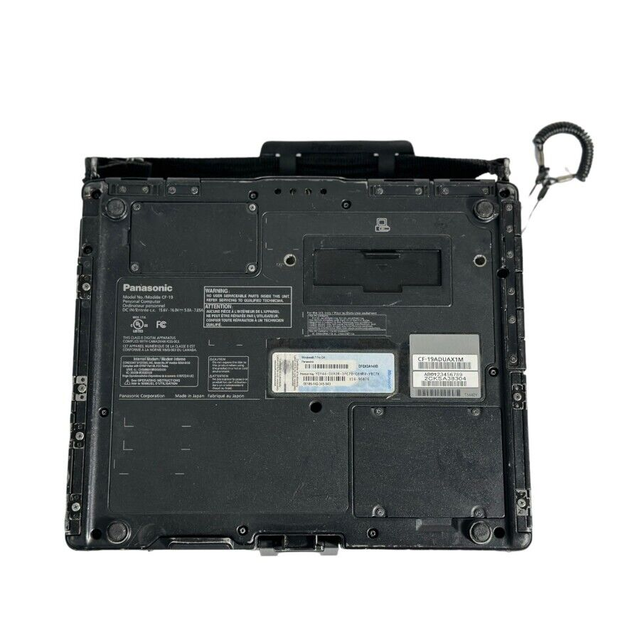 Panasonic Toughbook CF19 Core i5 2520M 2.5GHz 8GB RAM 512GB Panasonic Toughbook CF19 Core i5 2520M 2.5GHz 8GB RAM 512GB